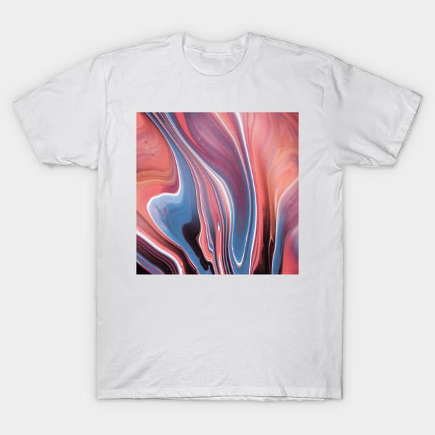 Acrylic Paint effects T-Shirt by satyam012